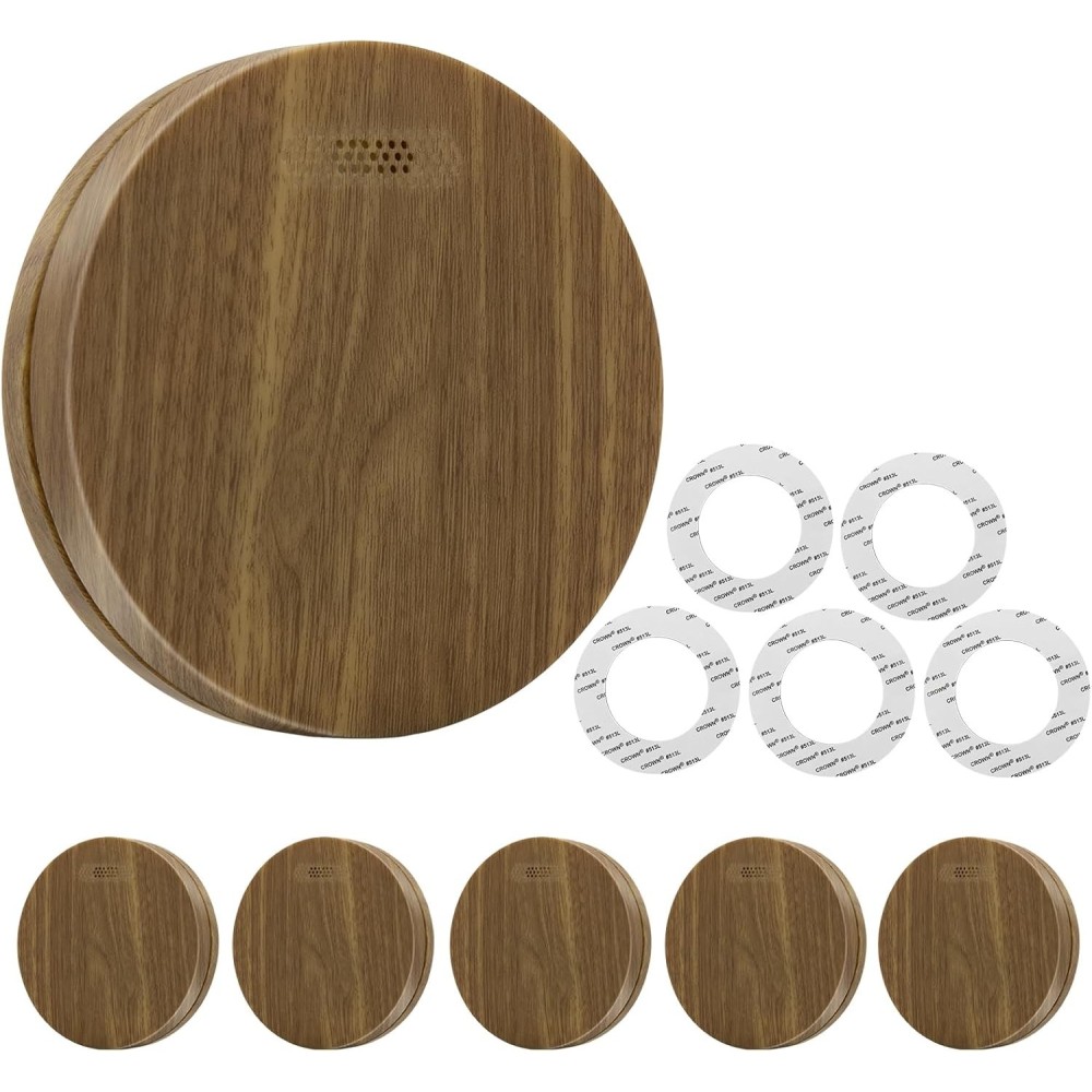 Xindum set od 5 detektora dima, 10 godina baterije, 85 dB alarm, EN14604