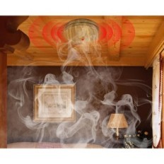 Conjunto de xindum de 5 detectores de humo, 10 años de batería, 85 dB alarma, EN14604