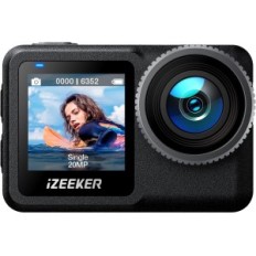 Cámara deportiva Izeeker, 12m, EIS, 5G, WIFI, 1600 MAH