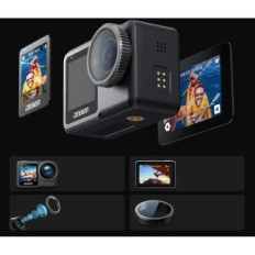 IZEEKER sports camera, 12m, EIS, 5G, WiFi, 1600 mAh