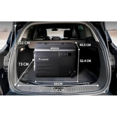 AAOBOSI 55L auto koelkast met compressor en wifi-app-controle