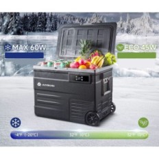 Aaobosi 55l Auto-Kühlschrank mit Kompressor- und WiFi-App-Steuerung