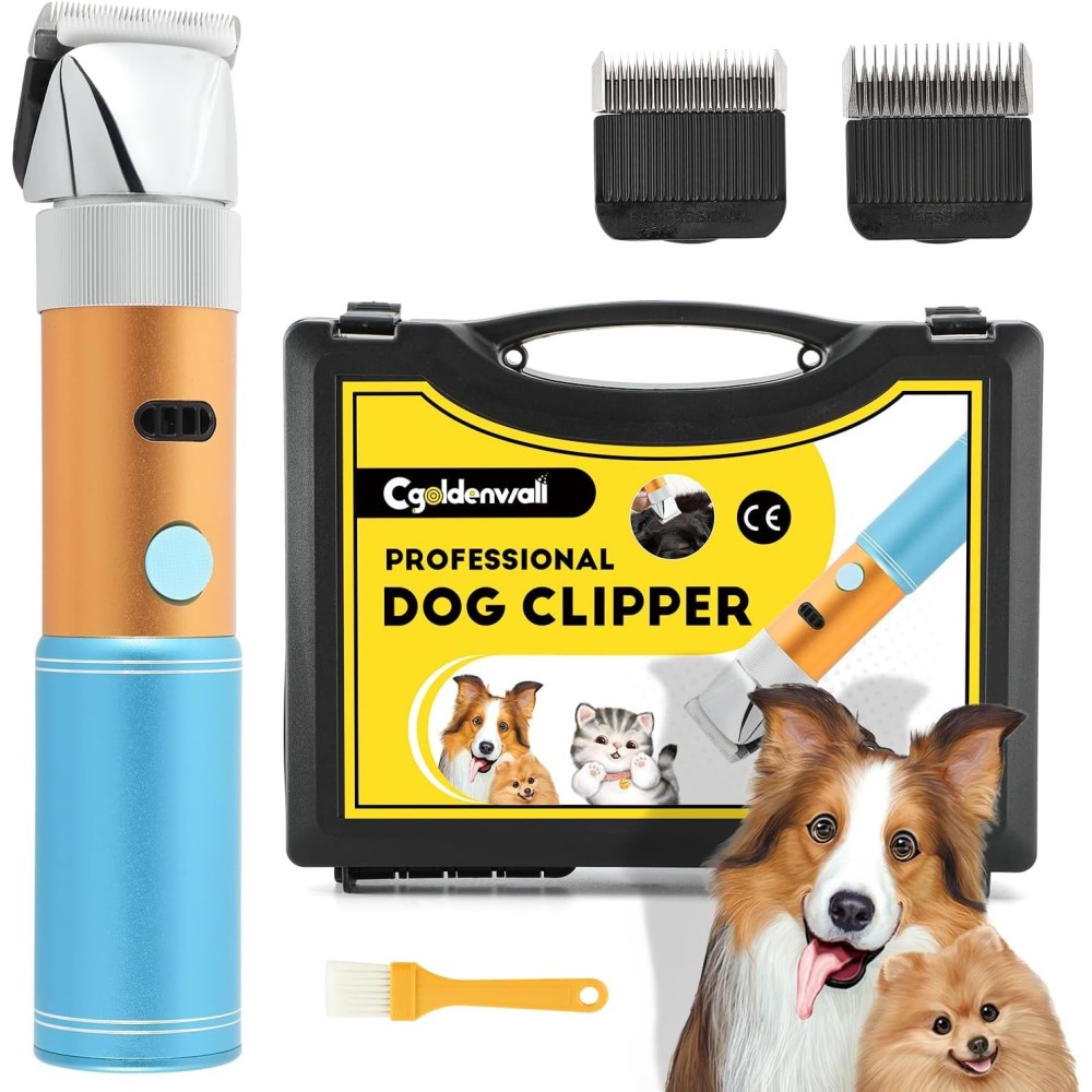 Tondeuse électrique CGOLDENWALL 400W, batterie, 5 heures de travail