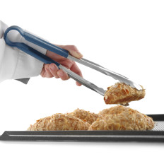 Pinzas para servir platos HACCP - Azul - Hendi 171844