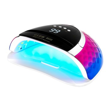 Glow UV LED-lampa YC57 RN blå och rosa 268W