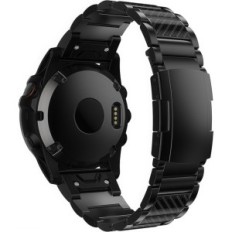 HQEUZ Titanium rokassprādze 22mm Ātrā piemērota Garmin Fenix 7/6/5