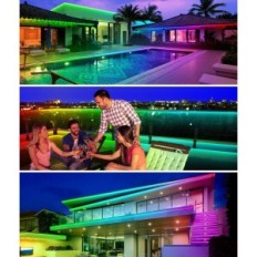 Letialkai 60 M LED-tape IP68 24V Waterdichte verlichting voor interieur en buiten