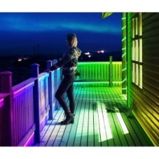 Letjanspai 60 m LED lente IP68 24V ūdensnecaurlaidīgs apgaismojums interjeram un āra