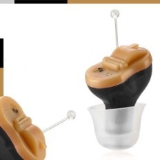 Hearing Auditors MEDCA black for right and left ear discreet ear model