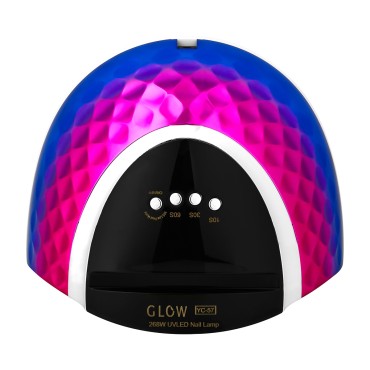 Glow UV LED Lampe YC57 RN Blau-Pink 268W — Vorderansicht