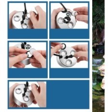 Ultrahelipeade 900 ml 60 MXMoonant õhu niisutaja aroomiteraapia ja värvi LED-valgustusega