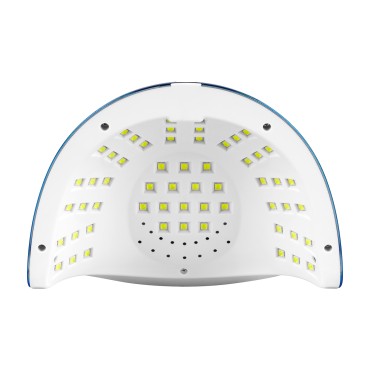 Lampada UV LED Glow YC57 RN blu rosa 268W — vista frontale