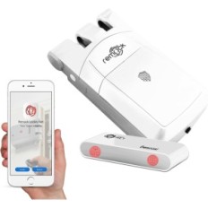 Invisible Remock Pro 3 hrad v hnedej farbe diaľkový ovládač bezpečnostný zámok pre inštaláciu dverí bez káblov