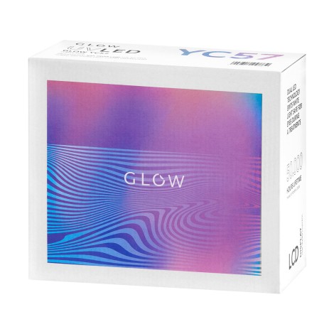 Glow UV-LED-lamppu YC57 RN sinisen ja pinkin sävyissä 268W — pakkaus