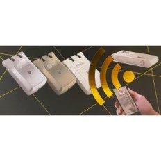 Invisibile RECCE PRO Castle, 3 W, castello anti-sicurezza intelligente a colori in argento per porta, telecomando