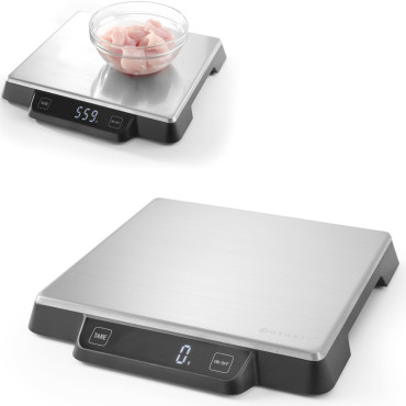 Elektronisk cateringskala för kök 15kg / 1g - Hendi 580233