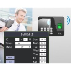 NGTECO 500 Time Measurement Device. Arbetstidsinspelare med fingeravtryck för 500 användare och dataexport