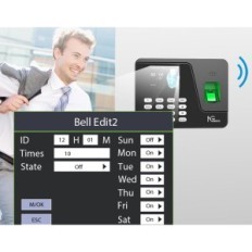 NGTECO 500 Time Measurement Device. Arbetstidsinspelare med fingeravtryck för 500 användare och dataexport