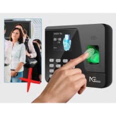 Ngteco 500 Time Medição. Gravador de tempo de trabalho com impressão digital para 500 usuários e exportação de dados