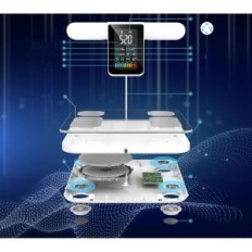 Digitale passagiersgewicht Lepulse P3 met vetanalyse, 180 kg