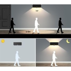 Kinkiet LED Kingwen, 30W, 3000K, IP65