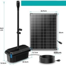 Použité čerpadlo Biling 20W 1200 l / rok. Automatické čerpadlo pro zahradní zavlažovací systémy a skleník
