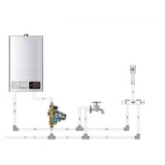 Pompe augmentant la pression de Zyiy 15G-15, 150 W, 230 V / 50 Hz, exposition