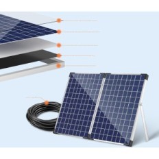 Solar Bialing Spa5WO, 35 W, 18 V, 42,4x28.7x9.1 cm Käytetyt