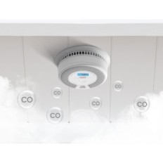 X-SENSE SC07-in kouřový alarm a CO, Wireless, LCD, 10 let baterie, 3 ks.