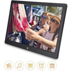 Digitaalinen kehys klo 17,4 "1280x800 HD, Kalenteri, USB, SD, Näyttely