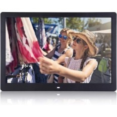 Frame Digital Ejoyous 15,4 "1280x800 HD, Calendário, USB, SD, Exposição