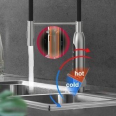 HMZGG sähkölämmitin 3400W, ruostumaton teräs, LED
