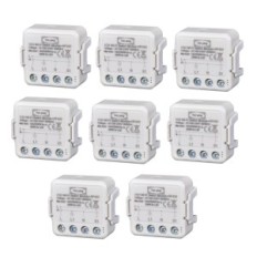 Wi-Fi Yueyang W-SEC01 10A / 2300W Switch, Anwendungssteuerung, 8 Artikel.