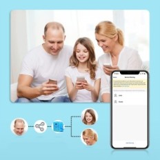 Wi-Fi Yueyang W-SEC01 10A / 2300W Switch, Anwendungssteuerung, 8 Artikel.