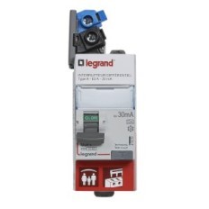 Legrand 411651 Interrupteur différentiel, 63A 230V, 2P, 30mA, utilisé