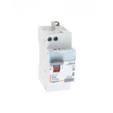 LEGRAND 411651 interruptor diferencial, 63A 230V, 2P, 30MA, UTILIZADO