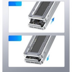 M.2 NVMe SSD elhelyezés ORICO, 40 Gbps, Thunderbolt 3 / 4 kompatibilis