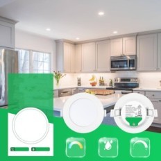 LED světlomety ALUSSO 230V 10W SET 12 ks. Venkovní zahradní lampy vodotěsné IP65