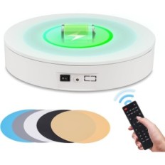 Baoshishan otočný stůl, 35 cm, 60 kg, 3600mAh, bílý, poškozený