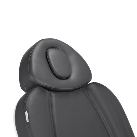 Električna kozmetička stolica Azzurro 803D s 3 motora siva — detaljni prikaz glave