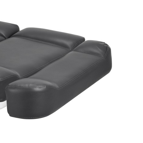 Elektrische cosmetische stoel Azzurro 803D 3 motoren grijs — detail armleuning