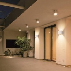 Wall Led Fupe Λάμπες, 12 W, 3000 K, ζεστό φως, IP65, 2 τεμάχια