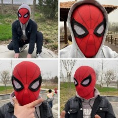 Mask Spider-Man Mask Spiderman Mask Marvel Costume Mask mekko pallo