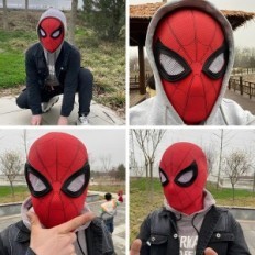 Mask Spider-Man Mask Spiderman Mask Marvel Costume Mask til Kjole Ball