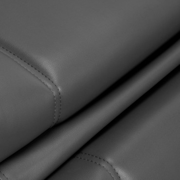 Cadeira cosmética elétrica Azzurro 803D 3 motores cinza — close-up do assento