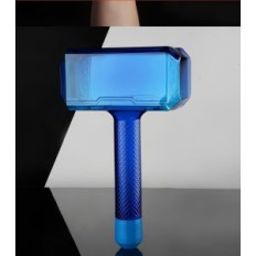 Vandens butelis Resteq į thora plaktuko, Mjolnir butelį, mėlyna forma