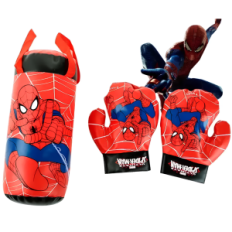 Boxhandschuhe und Trainings-Sack-Mannspinne für Kinder
