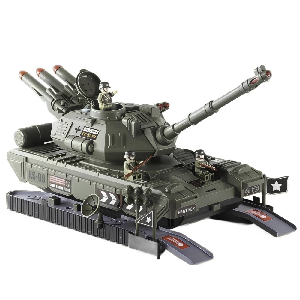 Legetøj Tank Panther KS-99, Lys, Lydeffekter, Interaktiv model