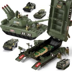 Párduc KS -99 játéktartály, könnyű, hangeffektek, interaktív modell