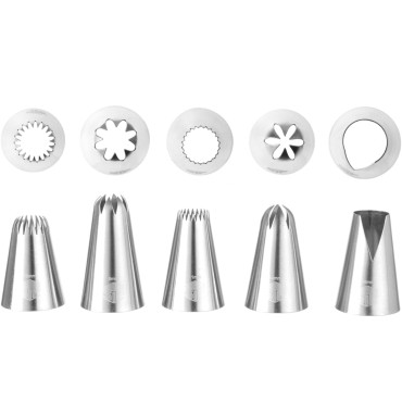 Tabs tayers torta za dekoracijo in torte cvetje in cvetne liste - nastavite 5pcs. - Hendi 551202